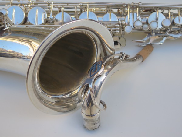 Saxophone ténor Selmer Mark 6 argenté (1)