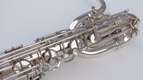 saxophone baryton Selmer Mark 6 argenté (1)