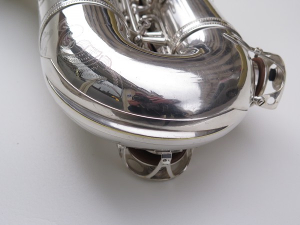 Saxophone ténor Selmer Mark 6 argenté gravé plaqué or (14)