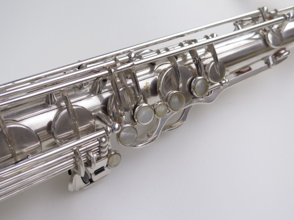 Saxophone ténor Selmer Mark 6 argenté gravé plaqué or (3)