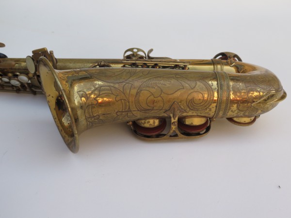 Saxophone alto Selmer Mark 6 verni gravé (12)