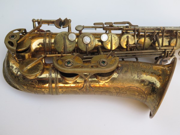 Saxophone alto Selmer Mark 6 verni gravé (2)