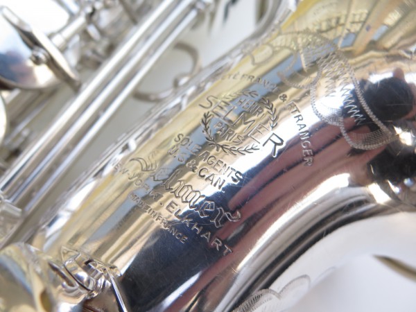 Saxophone alto Selmer Super Balanced Action argenté gravé (1)