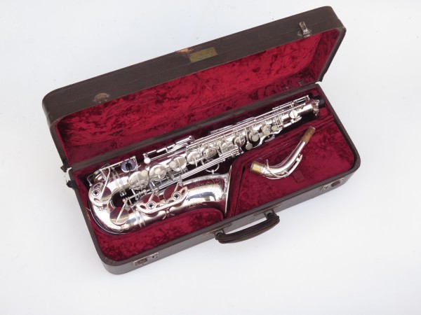 Saxophone alto Selmer Super Balanced Action argenté gravé (15)