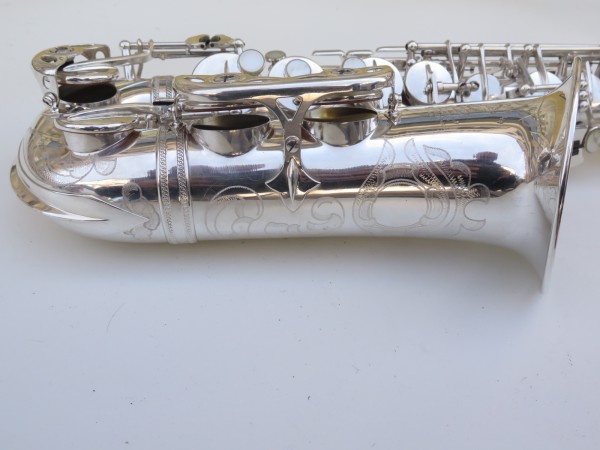 Saxophone alto Selmer Super Balanced Action argenté gravé (19)