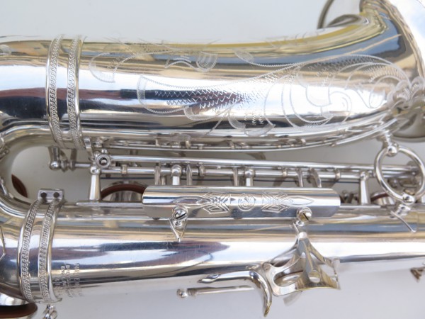 Saxophone alto Selmer Super Balanced Action argenté gravé (9)