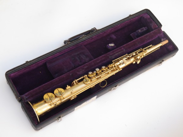 Saxophone soprano Conn plaqué or sablé (14)
