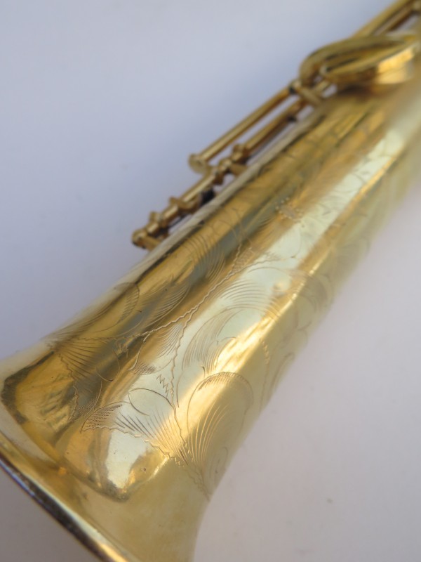 Saxophone soprano Conn plaqué or sablé (2)