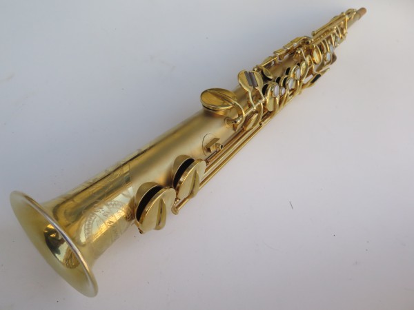 Saxophone soprano Conn plaqué or sablé (4)