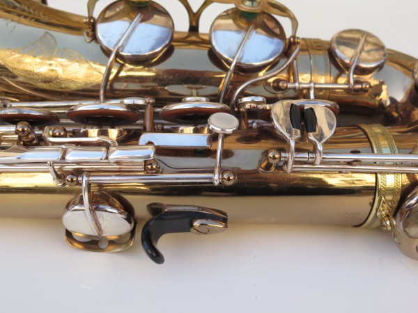 Saxophone ténor Selmer Mark 6 verni gravé argenté (12)