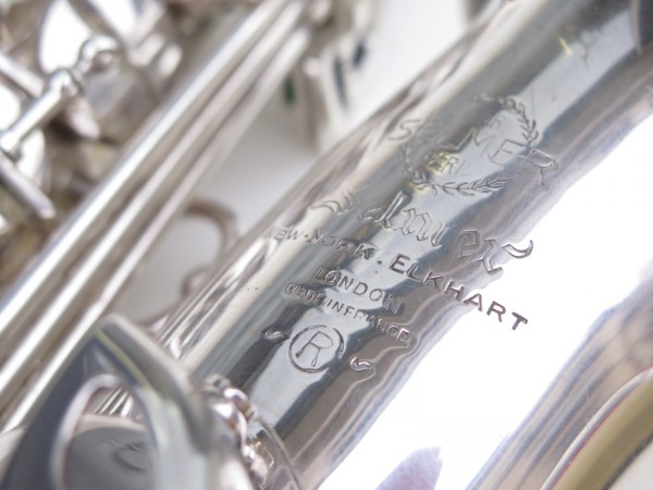 Saxophone alto Selmer Mark 6 argenté (12)