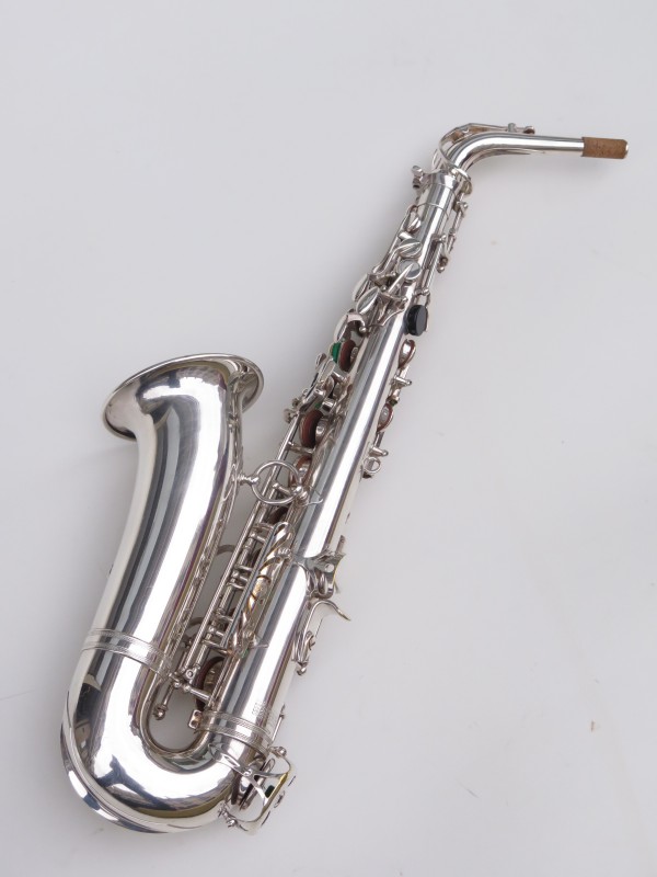 Saxophone alto Selmer Mark 6 argenté (8)