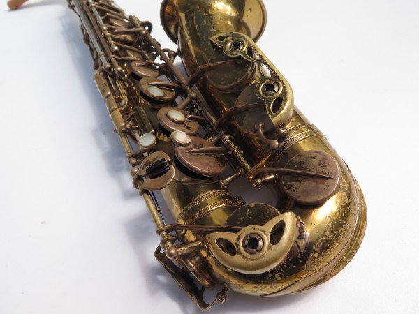 Saxophone alto Selmer Super Balanced Action verni gravé (13)