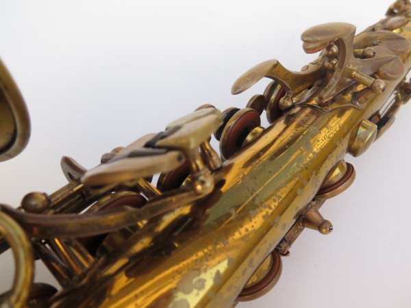 Saxophone alto Selmer Super Balanced Action verni gravé (9)