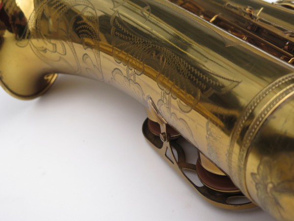 Saxophone ténor Selmer Mark 6 verni gravé double S (11)