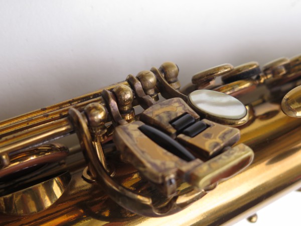 Saxophone ténor Selmer Mark 6 verni gravé double S (13)