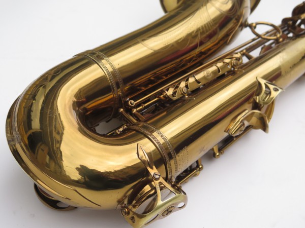 Saxophone ténor Selmer Mark 6 verni gravé double S (16)