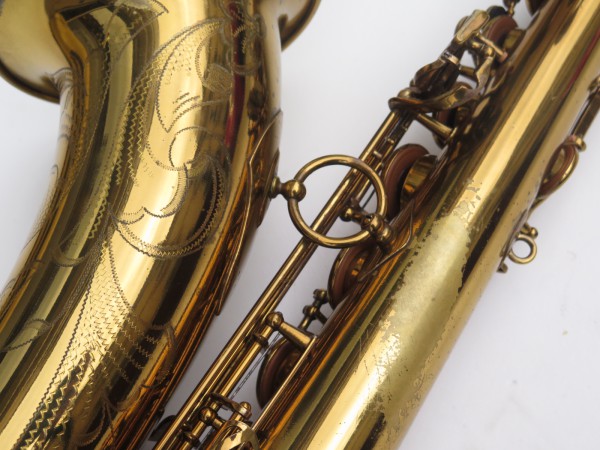 Saxophone ténor Selmer Mark 6 verni gravé double S (17)