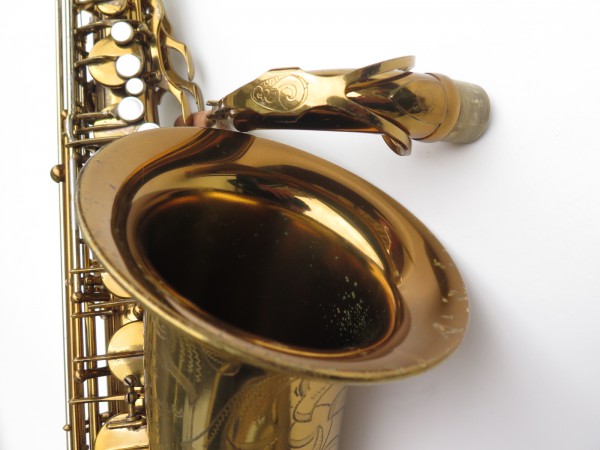 Saxophone ténor Selmer Mark 6 verni gravé double S (20)
