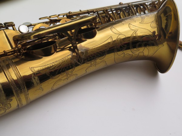 Saxophone ténor Selmer Mark 6 verni gravé double S (26)