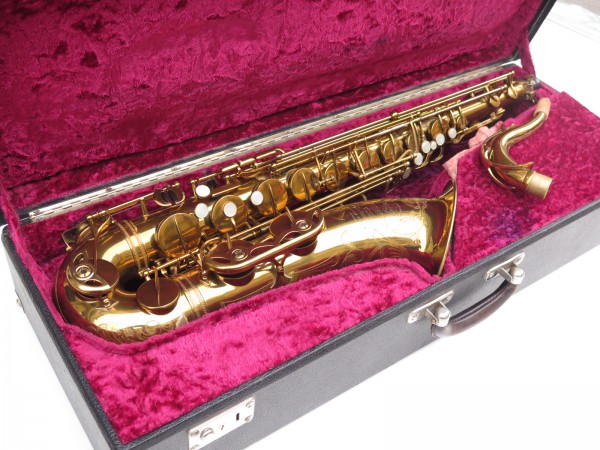Saxophone ténor Selmer Mark 6 verni gravé double S (3)