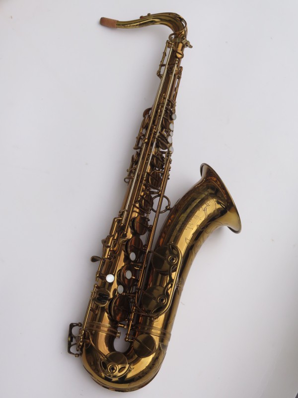 Saxophone ténor Selmer Mark 6 verni gravé double S (4)
