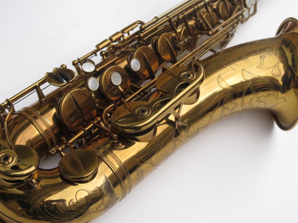 Saxophone ténor Selmer Mark 6 verni gravé double S (9)