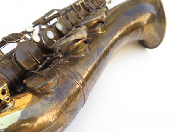 Saxophone ténor Selmer Super Baanced Action verni gravé (23)
