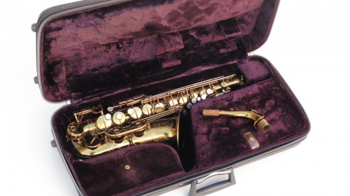 Saxophone alto Selmer Mark 6 verni gravé (1)