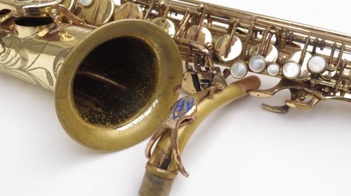 Saxophone alto Selmer Mark 6 verni gravé (1)