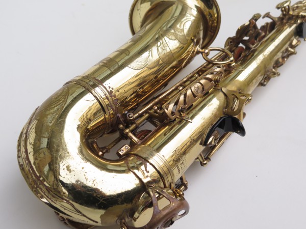 Saxophone alto Selmer Mark 6 verni gravé (12)