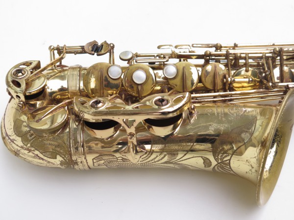Saxophone alto Selmer Mark 6 verni gravé (2)
