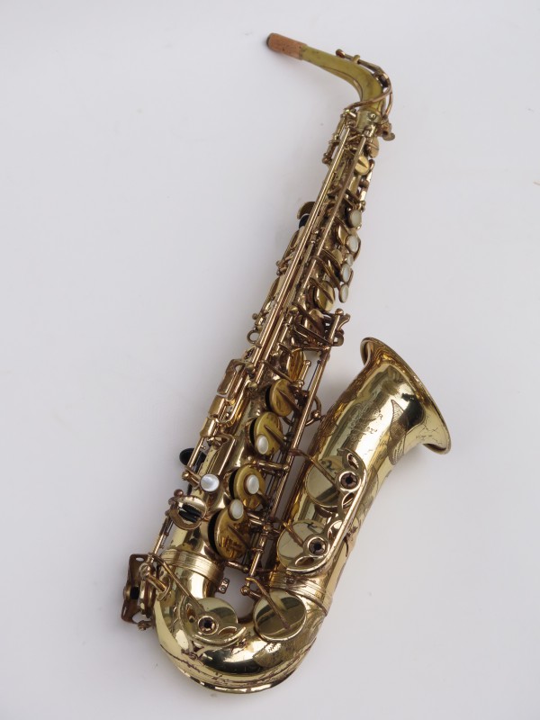 Saxophone alto Selmer Mark 6 verni gravé (4)