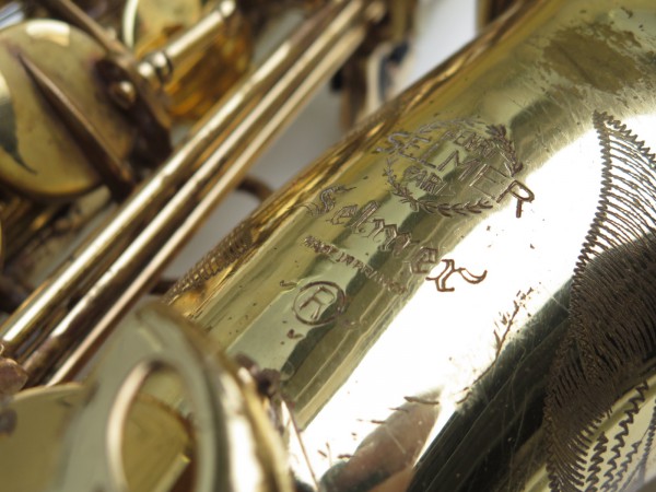 Saxophone alto Selmer Mark 6 verni gravé (9)