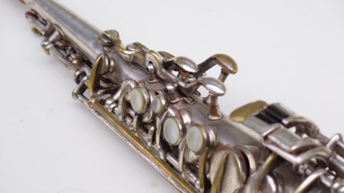 Saxophone soprano Martin argenté (1)