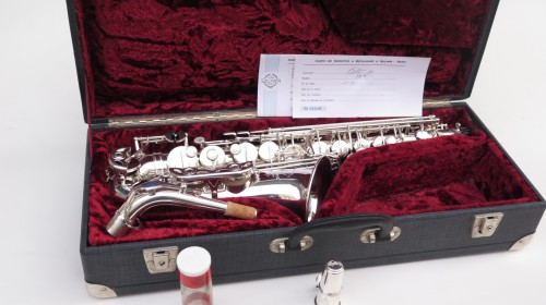 Saxophone alto Selmer Mark 6 argenté (1)