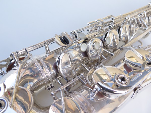 Saxophone ténor Selmer Mark 6 argenté (1)