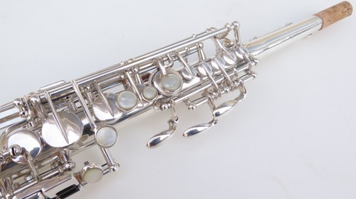 Saxophone soprano Selmer super balanced action transitionnel argenté (1)