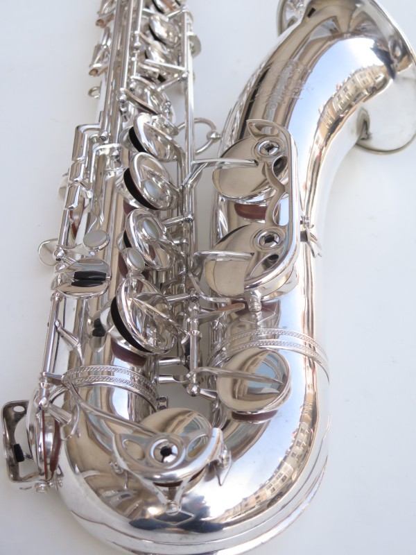 Saxophone ténor Selmer Mark 6 argenté (2)