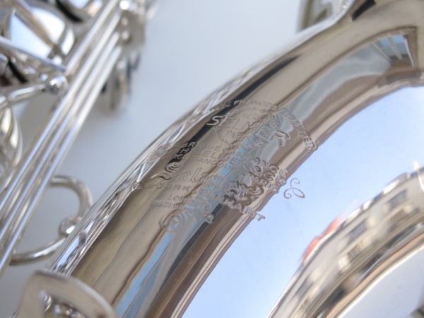 Saxophone ténor Selmer Mark 6 argenté (3)