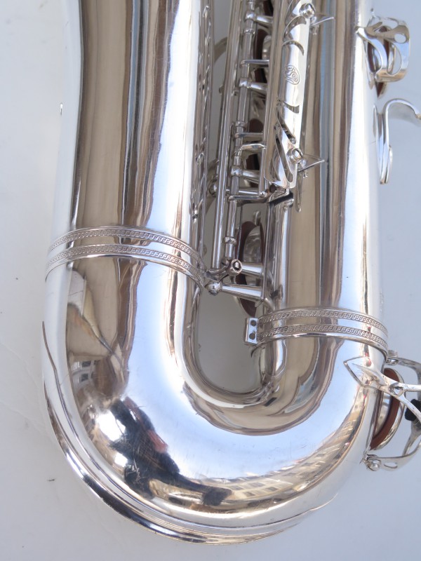 Saxophone ténor Selmer Mark 6 argenté (35)