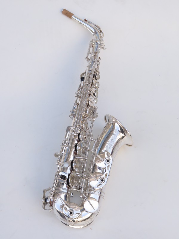 Saxophone alto Selmer Mark 6 argenté gravé (11)