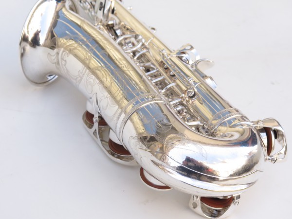 Saxophone alto Selmer Mark 6 argenté gravé (13)