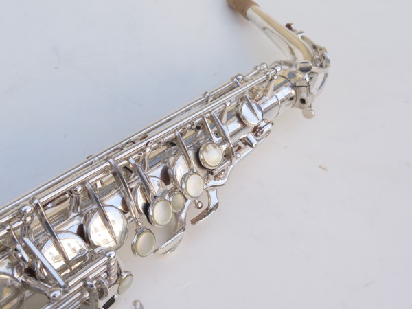 Saxophone alto Selmer Mark 6 argenté gravé (15)