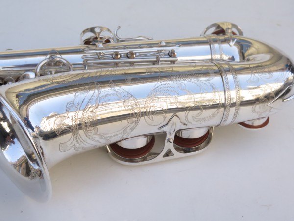 Saxophone alto Selmer Mark 6 argenté gravé (17)