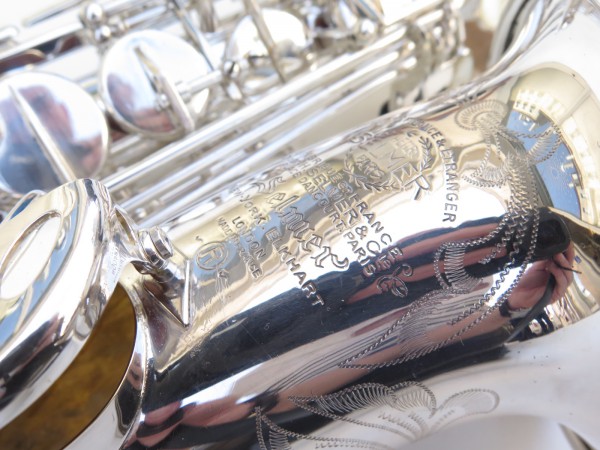 Saxophone alto Selmer Mark 6 argenté gravé (6)