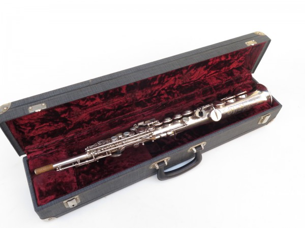 Saxophone soprano Selmer Mark 6 argenté gravé (17)