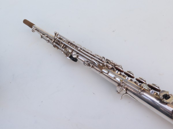 Saxophone soprano Selmer Mark 6 argenté gravé (2)
