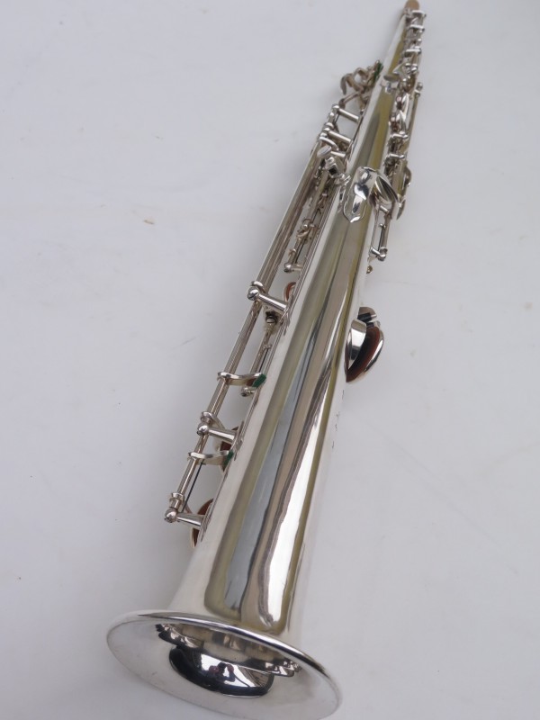 Saxophone soprano Selmer Super Balanced Action transitionnel mark 6 argenté (10)