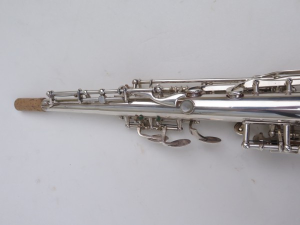 Saxophone soprano Selmer Super Balanced Action transitionnel mark 6 argenté (11)